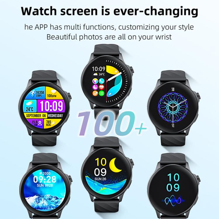 Yesido IO29 Waterproof Smart BT Watch, 1.39 inch Screen, Support BT Call / Heart Rate, IO29