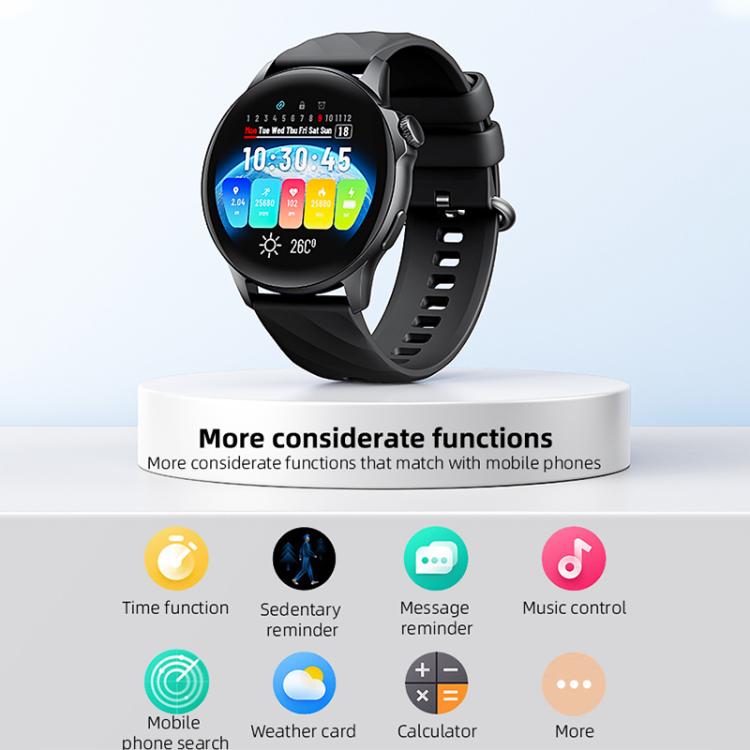 Yesido IO29 Waterproof Smart BT Watch, 1.39 inch Screen, Support BT Call / Heart Rate, IO29