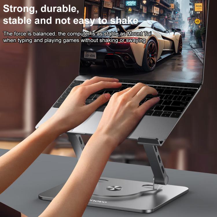 Lenovo Thinkplus ZJA7 360 Degree Rotating Laptop Heat Dissipation Metal Holder, ZJA7