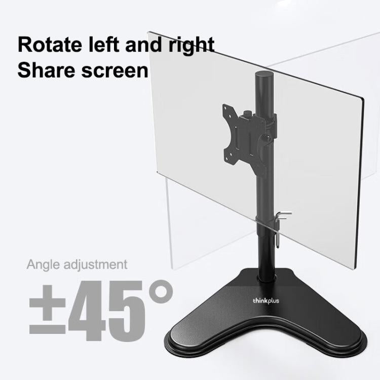 Lenovo Thinkplus ZJA10 Rotatable Lift Desktop Vertical Single Arm Monitor Holder, ZJA10