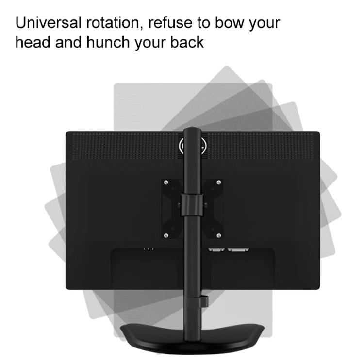 Lenovo Thinkplus ZJA10 Rotatable Lift Desktop Vertical Single Arm Monitor Holder, ZJA10