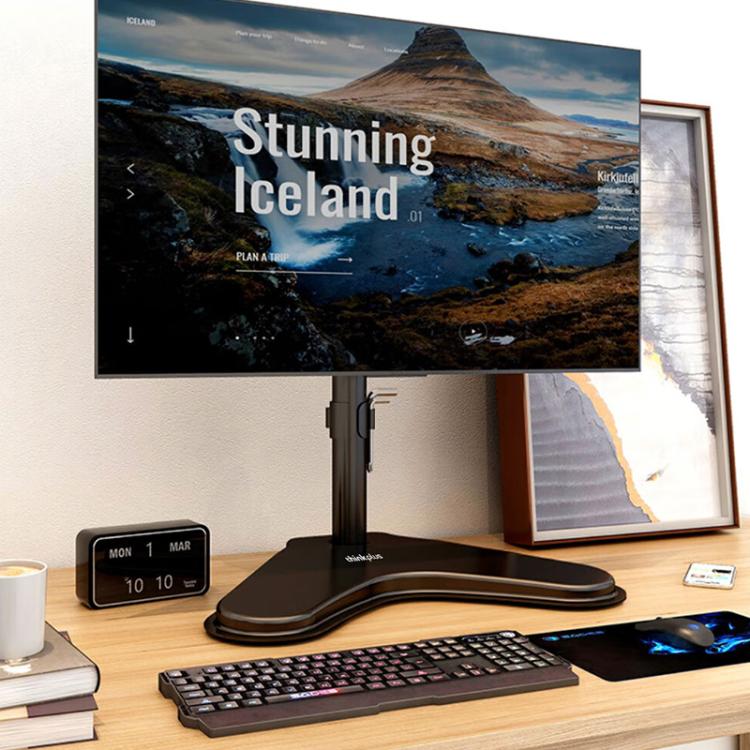 Lenovo Thinkplus ZJA10 Rotatable Lift Desktop Vertical Single Arm Monitor Holder, ZJA10