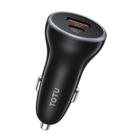 TOTU CC-5 65W USB-A and USB-C / Type-C Dual Ports Fast Charging Car Charger, CC-5