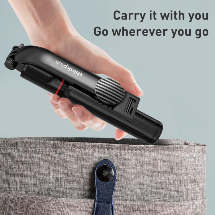 Lenovo Thinkplus Premium Aluminum Alloy Bluetooth Selfie Stick, 1.1m