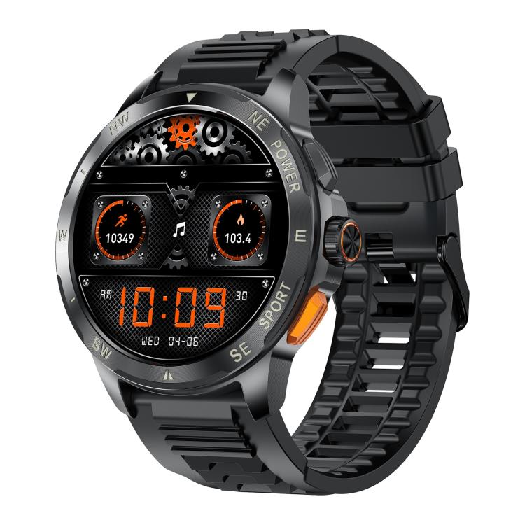AK77 BT Call Smart Watch, Support Blood Oxygen / Blood Pressure / Heart Rate / Sports Health Monitoring Fitness Tracker