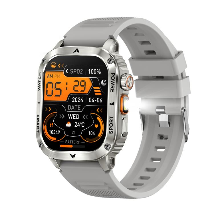 AK80 BT Call Smart Watch, Support Blood Oxygen / Blood Pressure / Heart Rate / Sports Health Monitoring Fitness Tracker