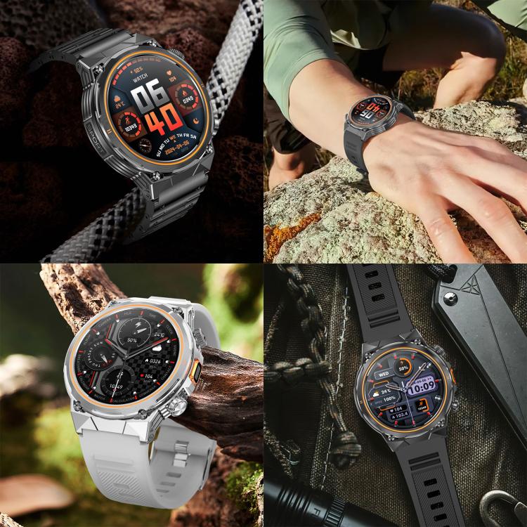 AK81 BT Call Smart Watch, Support Blood Pressure / Heart Rate / Sports Health Monitoring Fitness Tracker