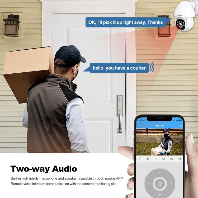SriHome NVS005-PoE039 5MP 4CH HD PoE NVR Security Camera System Kit, NVS005-PoE039
