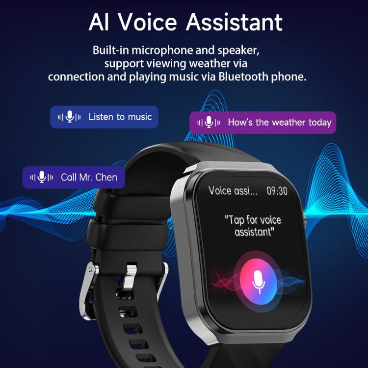 U13 2.2 inch IPS Curved Screen Smart Watch Supports BT Call