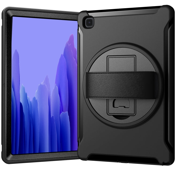 360 Degree Rotation PC + TPU Protective Case with Holder & Hand-strap & Pen Slot, For Samsung Galaxy Tab A7 (2020) T500/T505, For iPad Air 2022 / 2020 10.9, For iPad Air 2022 / 2020