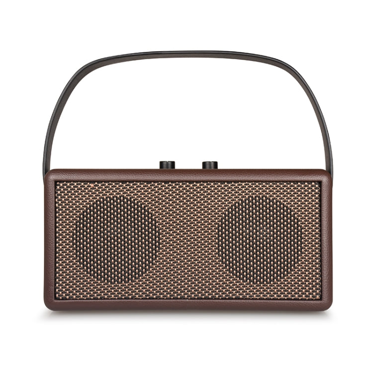 D30 Portable Subwoofer Wooden Bluetooth 4.2 Speaker, Support TF Card & 3.5mm AUX & U Disk Play