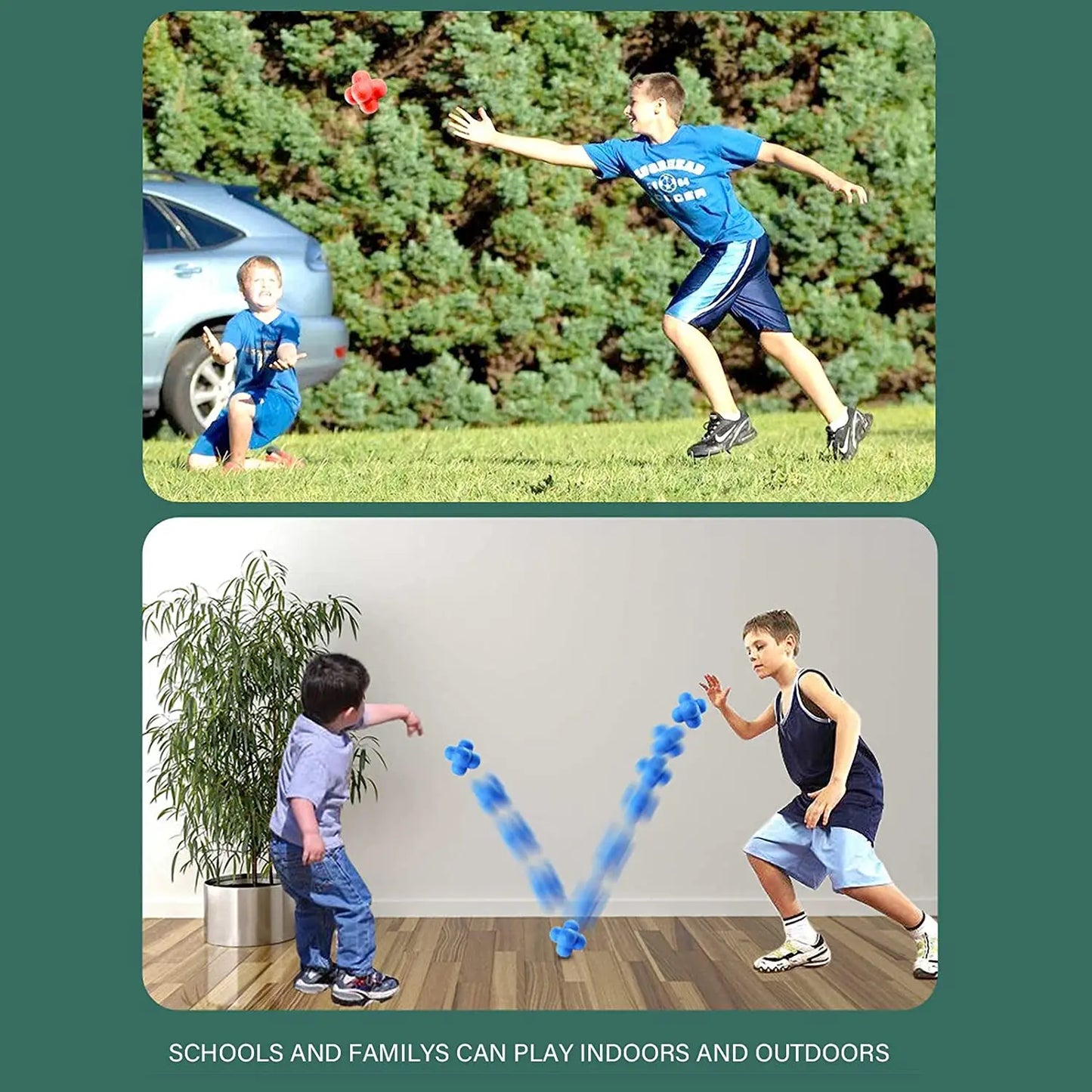 Hexagonal Reaction Ball Speed Agility Training Silicone Ball Coordination Reflex Sports Fitness Training Ball for Child Adult