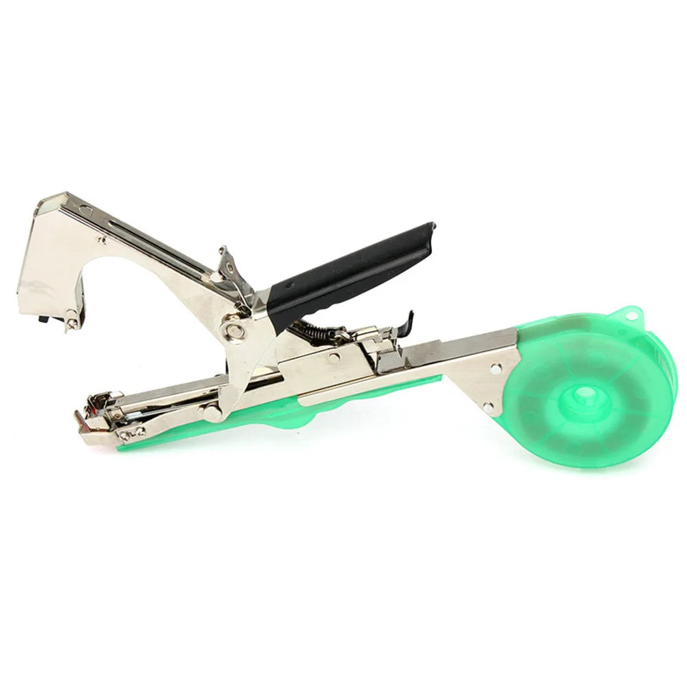ALLSOME Tying Machine Plant Garden Plant Tapetool Tapener +10 Rolls Tape Set for Vegetable Grape Tomato Cucumber Pepper Flower