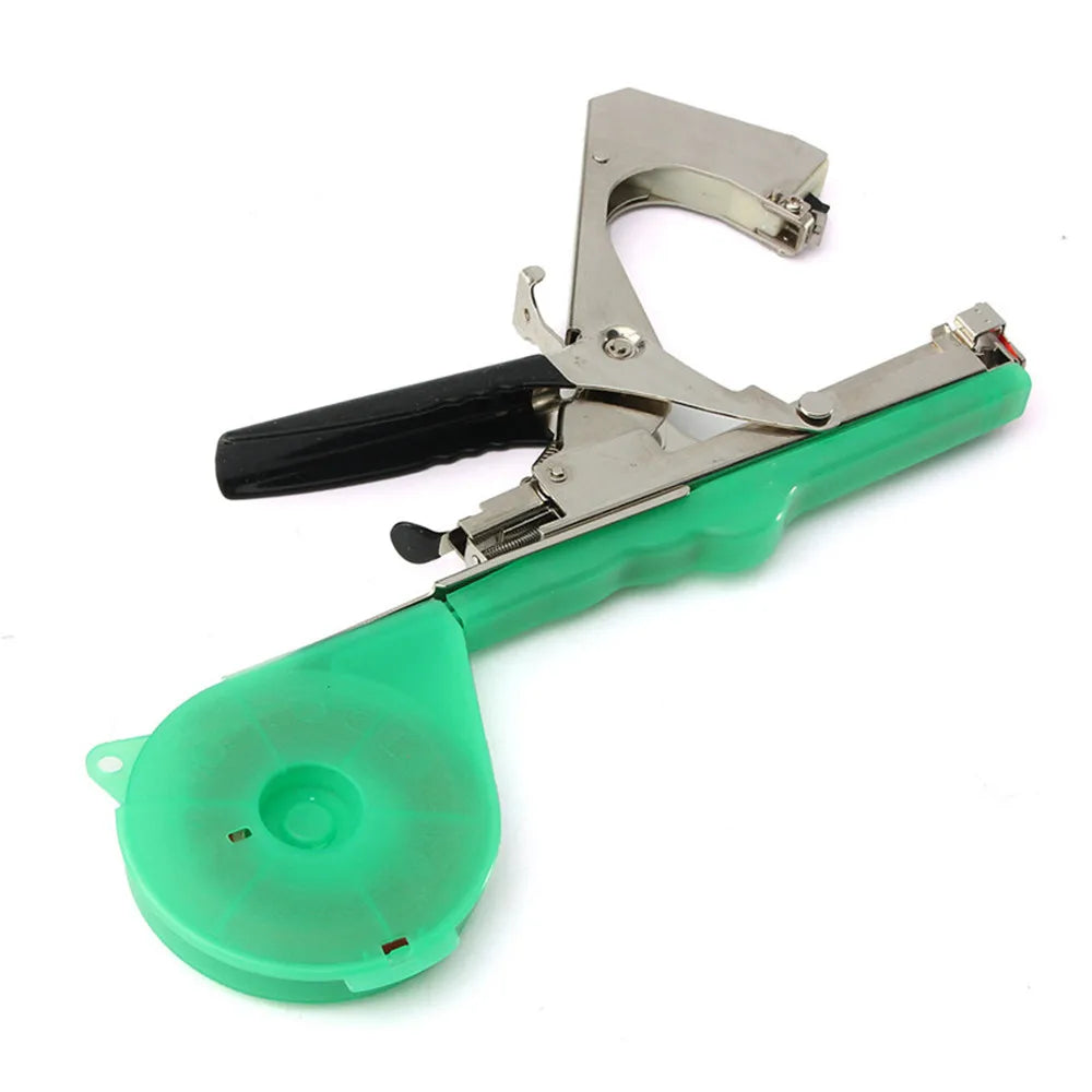 ALLSOME Tying Machine Plant Garden Plant Tapetool Tapener +10 Rolls Tape Set for Vegetable Grape Tomato Cucumber Pepper Flower