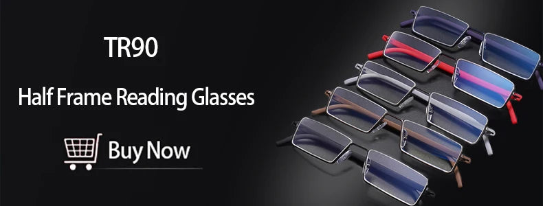 May Flower TR90 Presbyopic Glasses Man Blue Light Reading Glasses Men Metal Square Glasses For Sight Plus Lenses +1.75+2.25+2.75