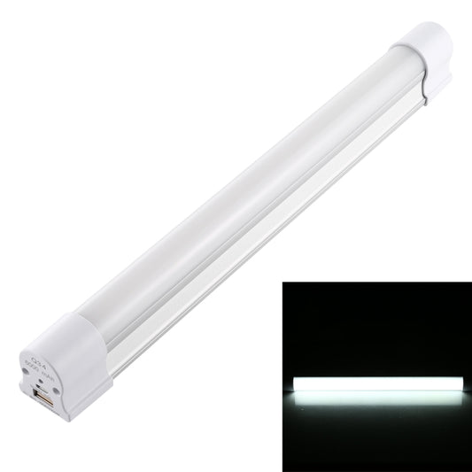 Q34 34cm White + Red USB LED Strip Light Portable 5V 650mA 5500-6500K with Switch, 34cm