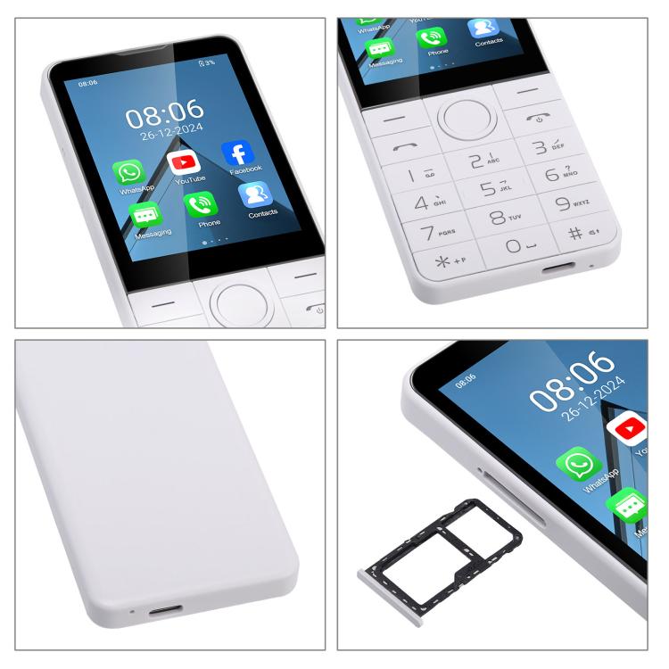 DOOV R17 / F22 Keypad Phone, 3GB+32GB, 2.8 inch Android 13 Mediatek MT6762 Octa Core, Network: 4G, R17 / F22