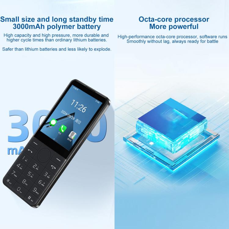DOOV R17 / F22 Keypad Phone, 3GB+32GB, 2.8 inch Android 13 Mediatek MT6762 Octa Core, Network: 4G, R17 / F22