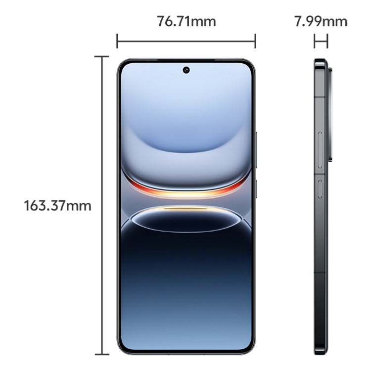 vivo iQOO 13, 12GB+256GB, Face ID / Screen Fingerprint Identification, 6.82 inch Android 15 OriginOS 5 Snapdragon 8 Elite Octa Core, OTG, NFC, Network: 5G, Support Google Play, 12GB+256GB