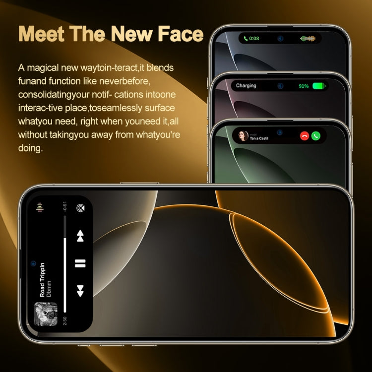 i16 Pro Max / Q5, 2GB+16GB, 6.5 inch Screen, Face Identification, Android 8.1 MTK6580P Quad Core, Network: 3G, Dual SIM, US Plug, i16 Pro Max / Q5, US Plug