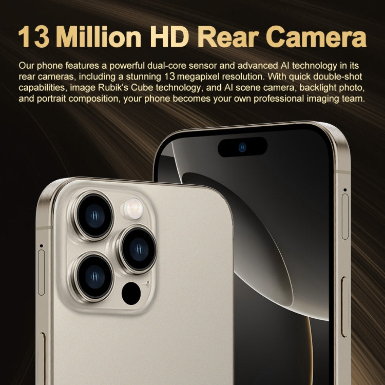 i16 Pro Max / Q5, 2GB+16GB, 6.5 inch Screen, Face Identification, Android 8.1 MTK6580P Quad Core, Network: 3G, Dual SIM, US Plug, i16 Pro Max / Q5, US Plug