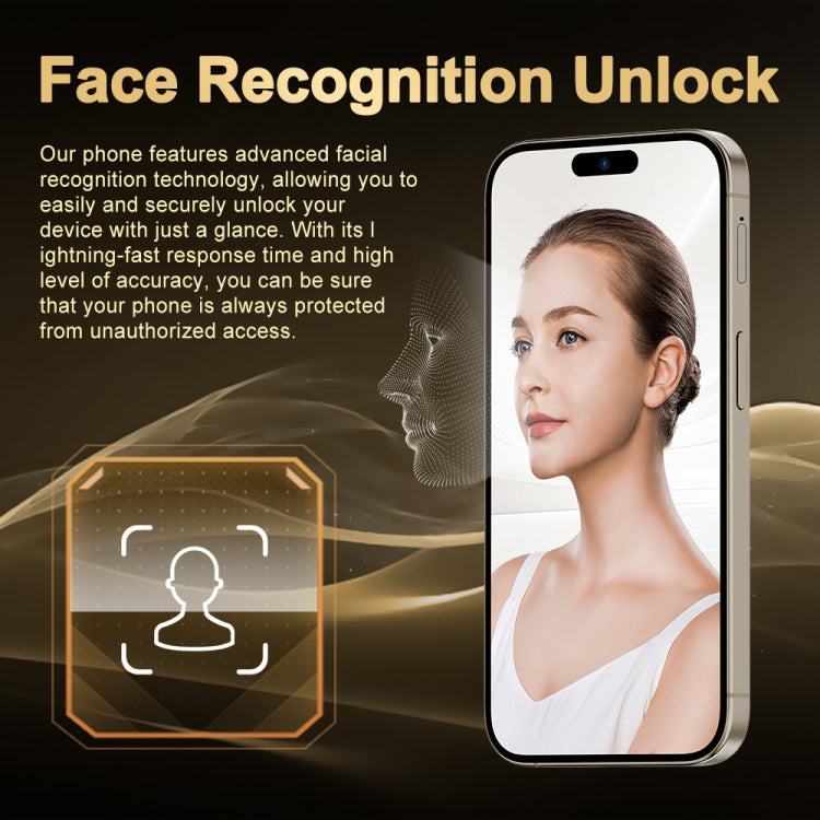 i16 Pro Max / Q5, 2GB+16GB, 6.5 inch Screen, Face Identification, Android 8.1 MTK6580P Quad Core, Network: 3G, Dual SIM, US Plug, i16 Pro Max / Q5, US Plug