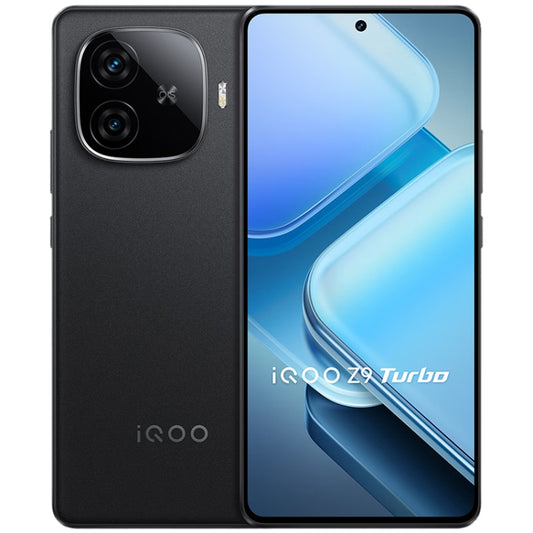 vivo iQOO Z9 Turbo, Dual Back Cameras, 12GB+512GB, Face ID Screen Fingerprint Identification, 6.78 inch Android 14.0 OriginOS 4 Snapdragon 8s Gen 3 Octa Core 3.0GHz, OTG, NFC, Network: 5G, Support Google Play, vivo iQOO Z9 Turbo, 12GB+512GB