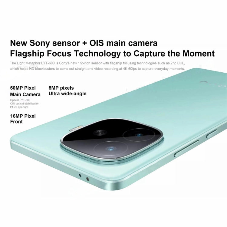 vivo iQOO Z9 Turbo, Dual Back Cameras, 12GB+512GB, Face ID Screen Fingerprint Identification, 6.78 inch Android 14.0 OriginOS 4 Snapdragon 8s Gen 3 Octa Core 3.0GHz, OTG, NFC, Network: 5G, Support Google Play, vivo iQOO Z9 Turbo, 12GB+512GB