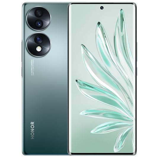 Triple Back Cameras, Screen Fingerprint Identification,  6.67 inch Magic UI 6.1 Qualcomm Snapdragon 778G Plus Octa Core up to 2.5GHz, Network: 5G, OTG, NFC, Not Support Google Play, Honor 70 5G 12GB+256GB, 12GB+256GB