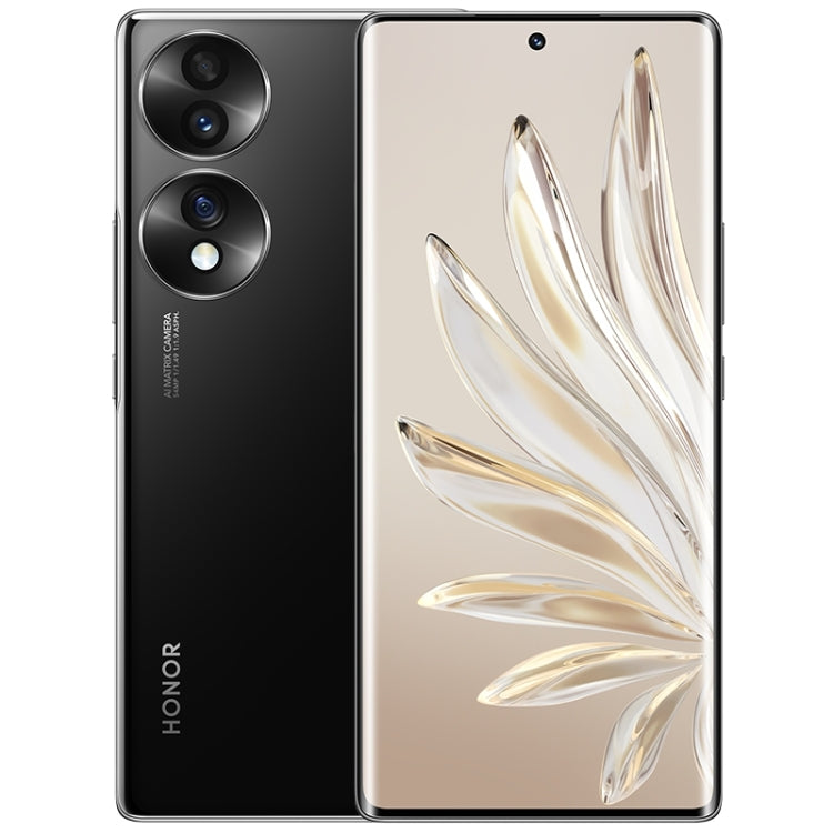 Triple Back Cameras, Screen Fingerprint Identification,  6.67 inch Magic UI 6.1 Qualcomm Snapdragon 778G Plus Octa Core up to 2.5GHz, Network: 5G, OTG, NFC, Not Support Google Play, Honor 70 5G 12GB+256GB, 12GB+256GB
