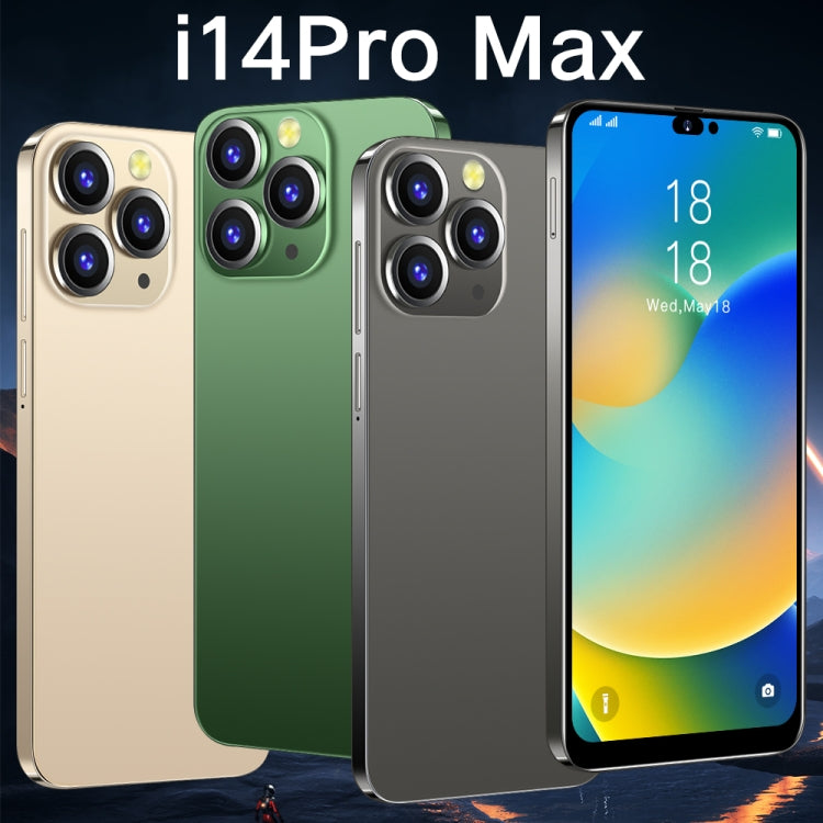 Face Identification, Android 10 MTK6737 Quad Core, Network: 4G, i14 Pro Max N86 2GB+16GB