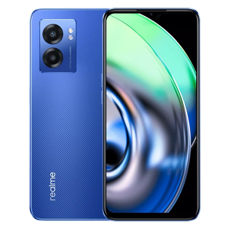 Dual Back Cameras, Side Fingerprint Identification, 5000mAh Battery, 6.58 inch Realme UI 3.0 / Android 12 MediaTek Dimensity 810 Octa Core up to 2.4GHz, Network: 5G, Support Google Play, 8GB+256GB