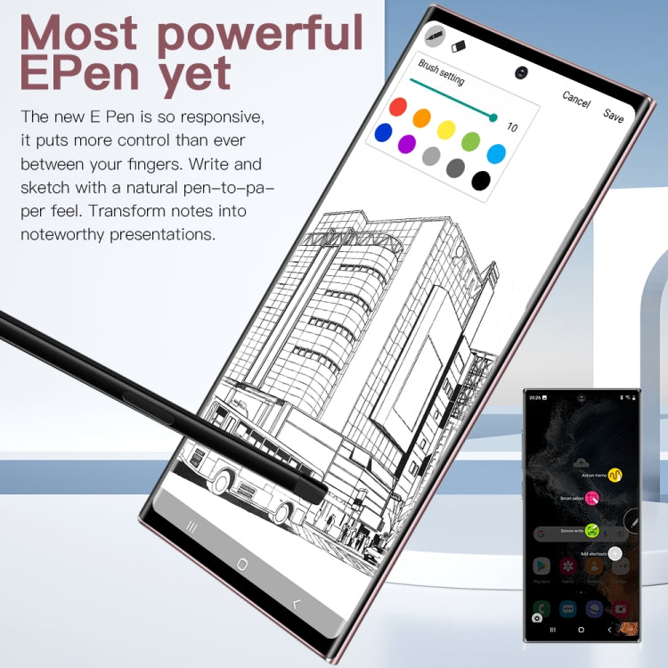 Face Identification, Android 8.1 MTK6753 Octa Core, Network: 4G, S22Ultra 5G D12332, 2GB+16GB