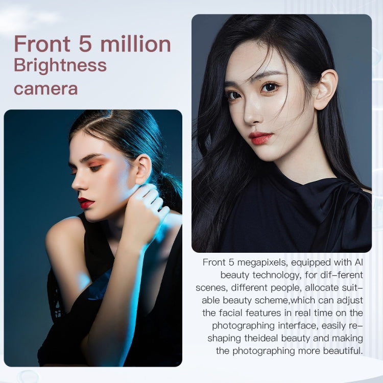 Face Identification, Android 8.1 MTK6753 Octa Core, Network: 4G, S22Ultra 5G D12332, 2GB+16GB
