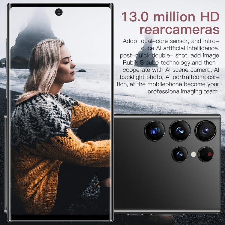 Face Identification, Android 8.1 MTK6753 Octa Core, Network: 4G, S22Ultra 5G D12332, 2GB+16GB