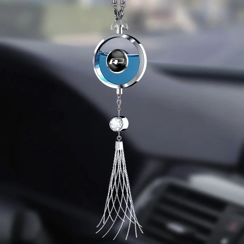 Car Accessories Perfume Pendant Air Freshener Hanging Diffuser For VW RLine Polo Beetle Jetta Tiguan GTI Golf Passat Scirocco T5