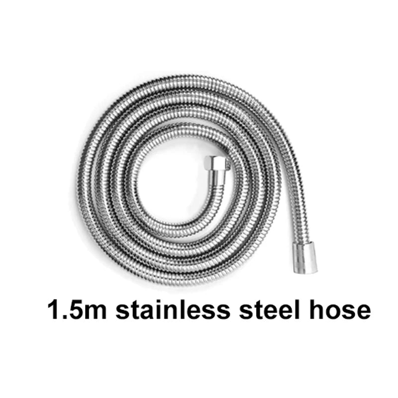 13cm Large Panel 3 Modes Shower Head High Pressure Massage Shower Head with Filter ABS Water Saving Bathroom Shower Nozzle
