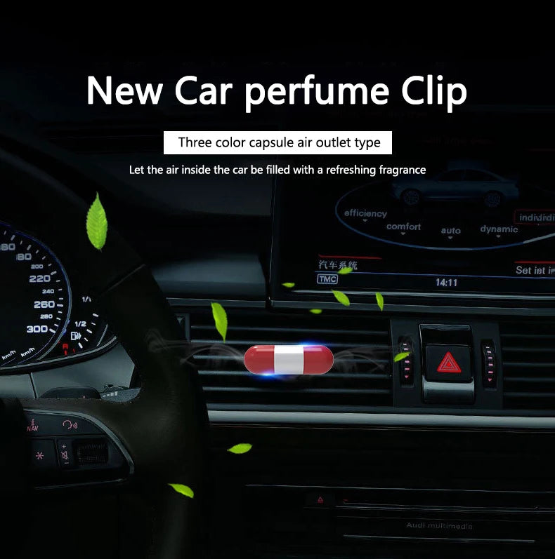 Car Air Vents Aromatherapy Tablets Perfume Air Conditioning Vent For Volkswagen VW R RLine GLI Golf GTD GTI Jetta Polo TSI CC
