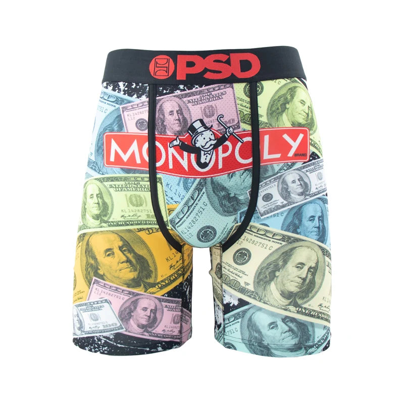 Sexy Men Underwear Boxers Breathable Mens Boxershorts Men's Panties Underpants Plus Size Fashion Print Man Boxers Briefs Trunks