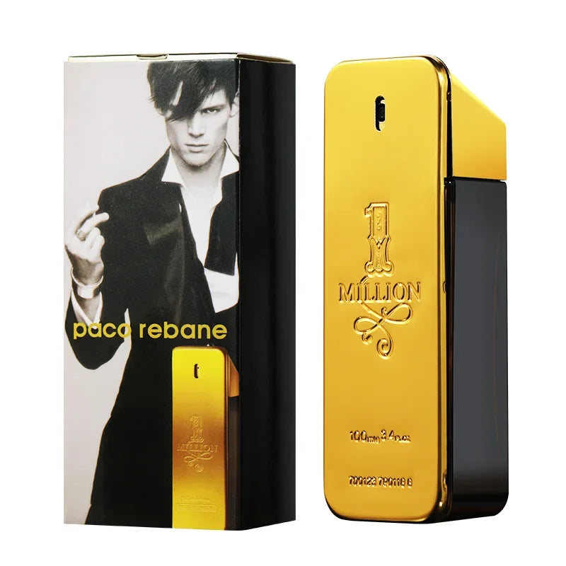100ml Original Perfume Hombre Oil Body Spray Eau De Parfum Gift Million Gold Cologne Deodorants Lasting Strong Masculine Men