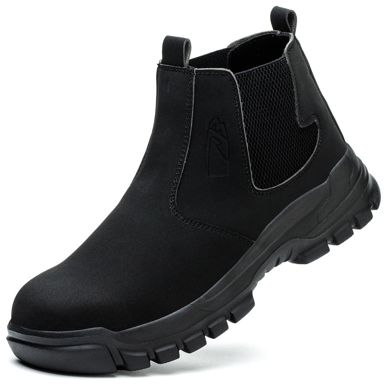 Man Safety Shoes Puncture-Proof Work Sneaker Waterproof Work Shoes Steel Toe Shoes Safety Boots Indestructible Shoes Lightweight