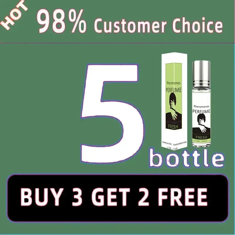 Portable Intimate Partner Sex Perfume Pheromone Perfume for man to attract Womens Stimulates Flirtation Natural Sex Perfume oil