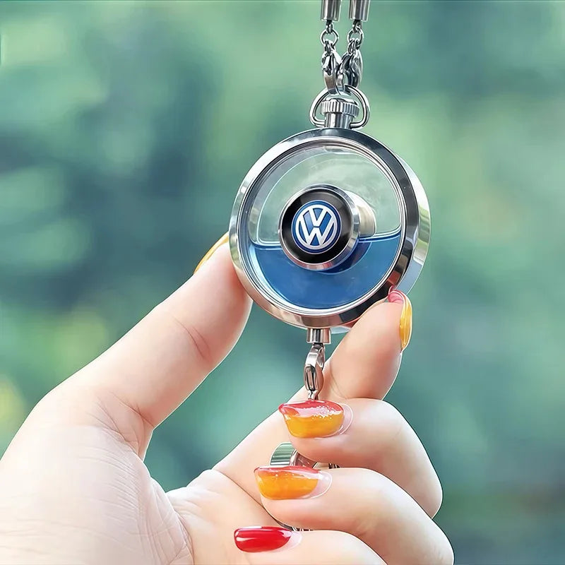 Car Air Freshener Hanging Pendant Rearview Mirror Fragrance Ornament For VW Polo Passat Touran Tiguan Golf Jetta GTI Transporter