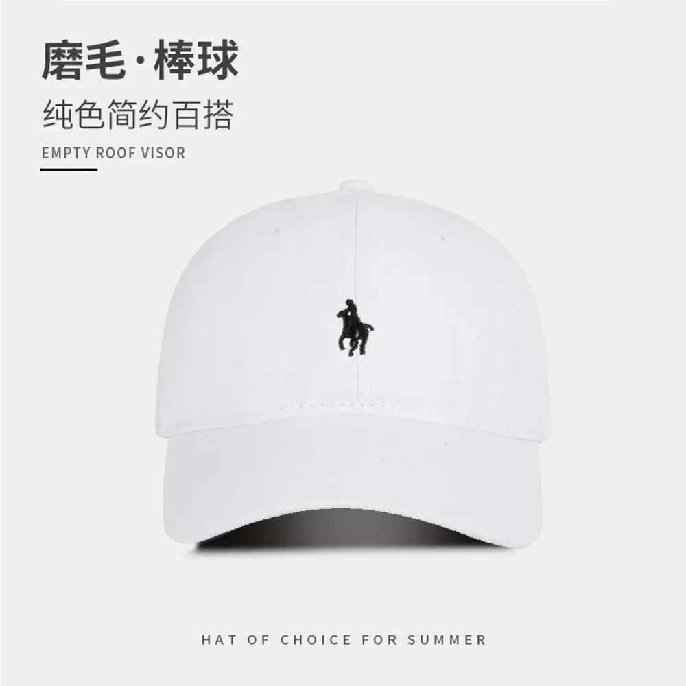 Unisex Baseball Cap Fashion Women's Hats Cotton Dad Polo Embroidery Cap Casual Men's Baseball Caps Soft Breathable Golf Sun Cap.