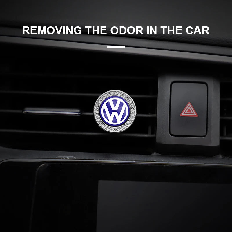 1Pcs Air Outlet Aromatherapy Clip Car Solid Perfume Freshener For Volkswagen Tiguan GTI Polo T5 Golf Scirocco R-Line R Magotan