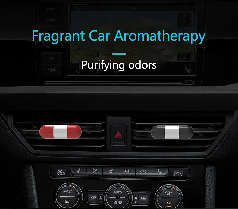 Car Air Vents Aromatherapy Tablets Perfume Air Conditioning Vent For Volkswagen VW R RLine GLI Golf GTD GTI Jetta Polo TSI CC