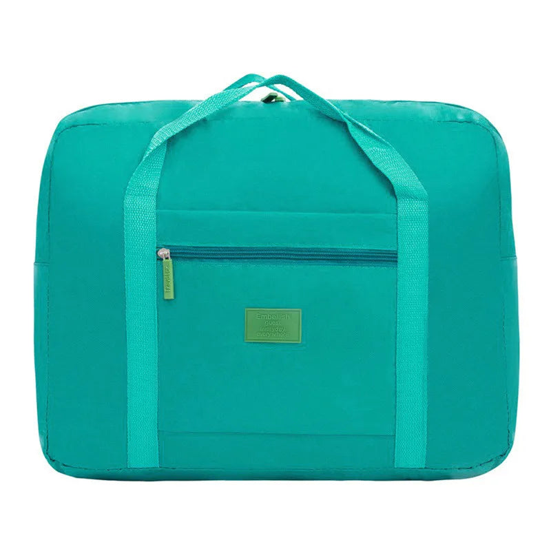 Fashion Folding Travel Bag Women Travel Weekend Overnight Bags Large Capacity Hand Luggage Tote Duffel Accessor Supplies