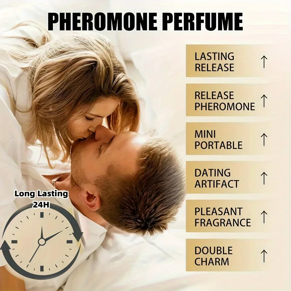 30min+Long Lasting Perfume Pheromone Perfume to attract men Intimate Partner Stimulates Flirtation Womens Portable Body Perfume