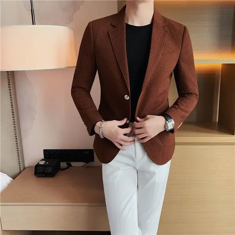 Slim Fit Male Coats High Quality Men's Jackets Trendy Stylish Fast Delvery Y2k Casual Korean Reviews Many Cheap Sale Vintage