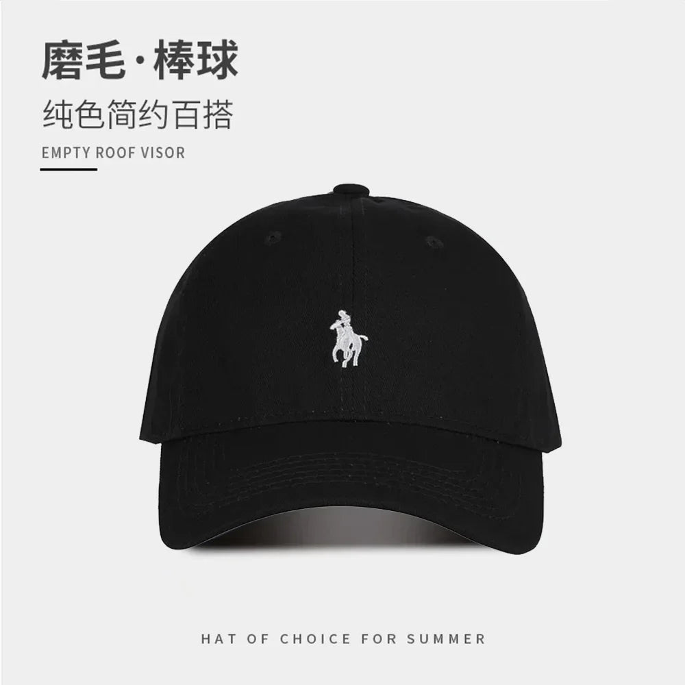 Unisex Baseball Cap Fashion Women's Hats Cotton Dad Polo Embroidery Cap Casual Men's Baseball Caps Soft Breathable Golf Sun Cap.